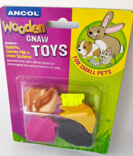 Ancol Wooden Gnaw Toys