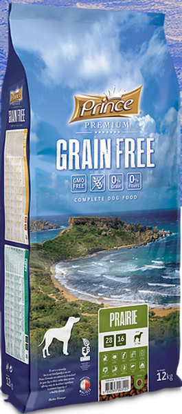 Prince Grain Free Prairie Large Breed 12kg