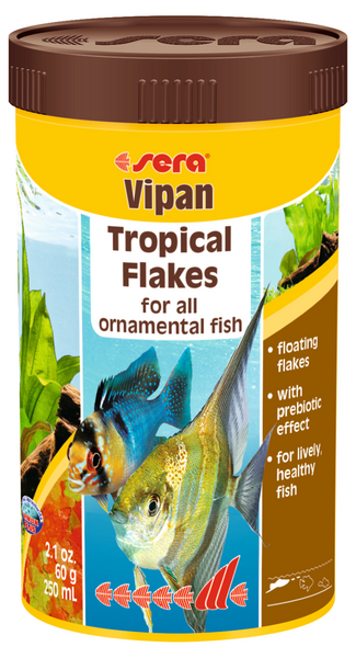 Sera Tropical Flakes for all ornamental fish 250ml/60g
