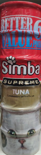 Simba Tuna 6 Pack x 85gr