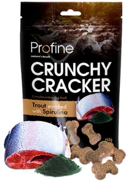 Crunchy Cracker - Trout enriched with Spirulina