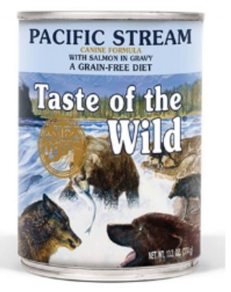 Taste of the Wild Pacific Stream Canine Recipe with with Salmon in Gravy 390g