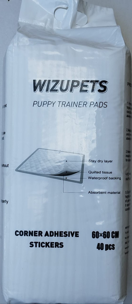 Wizupets Puppy Training Pads 60x60