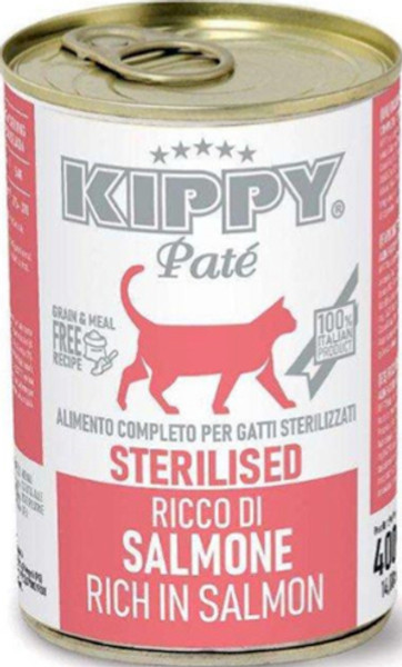 Kippy Paté Sterilised - Rich in Salmon 400g
