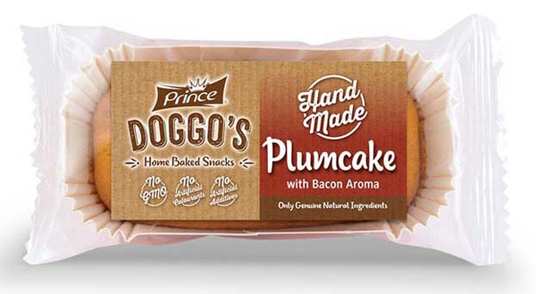 Prince Doggo's Plumcake with Fruit & Vanilla Flavour