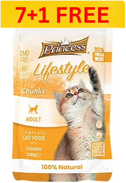 Princess Adult Lifestyle Chunks with Chicken