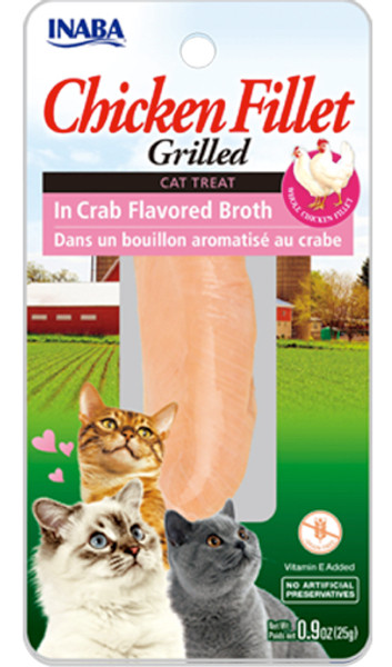 Inaba Chicken Fillet Chicken Extra Tender in Crab Flavoured Broth