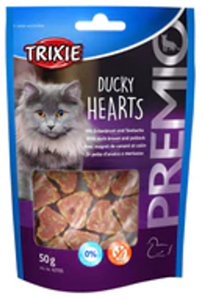 Trixie Premio DUCKY HEARTS 50gr