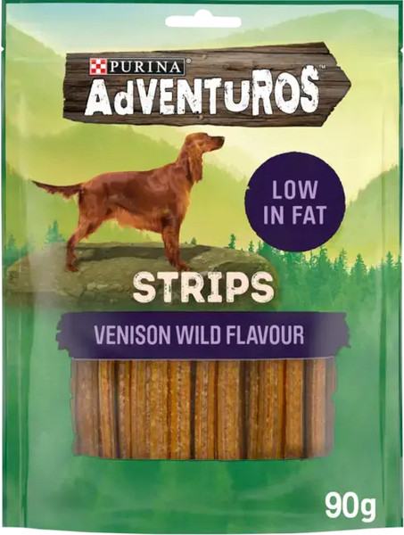 Adventuros Strips - Venison Wild Flavour 90g