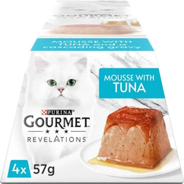 Purina Gourmet Mousse with Tuna 4x57g