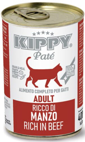 Kippy Paté Adult - Rich in Beef 400g