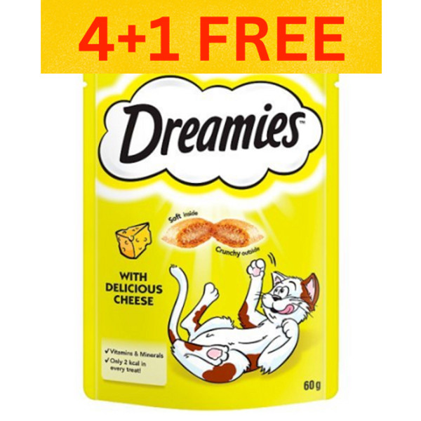 Dreamies Delicious Cheese 60g