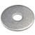3/8" Flat Washer, 18-8 (304) Stainless Steel, ASME B18.21.1