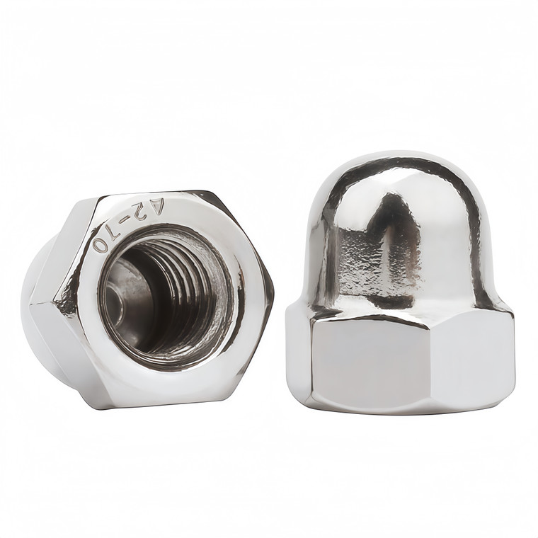 18-8(304) Stainless Steel DIN1587 Acorn Cap Nuts–Metric Thread