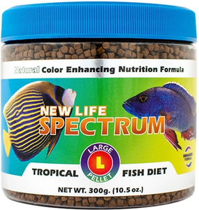 New Life Spectrum Tropical Fish Food Large Sinking Pellets (300 g)