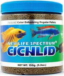 New Life Spectrum Cichlid Food Regular Sinking Pellets (150 g)