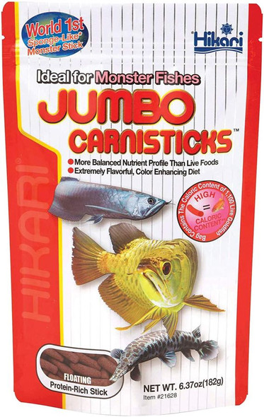 Hikari Jumbo CarniSticks (6.37 oz)