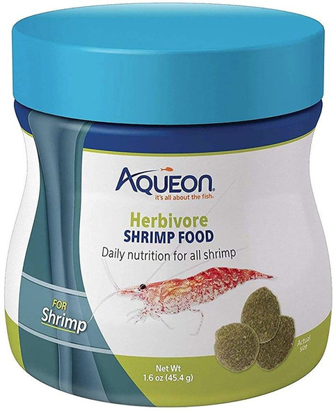 Aqueon Herbavore Shrimp Food (1.6 oz)