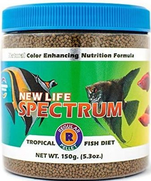 New Life Spectrum Tropical Fish Food Regular Sinking Pellets (150 g)