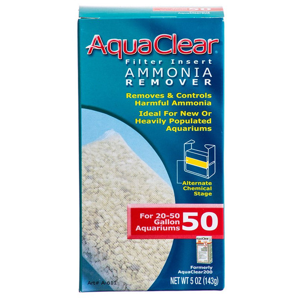 AquaClear Filter Insert Ammonia Remover 50 - 1 count
