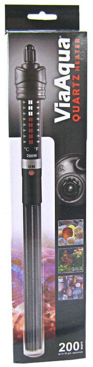 Via Aqua Quartz Heater - 200 Watts