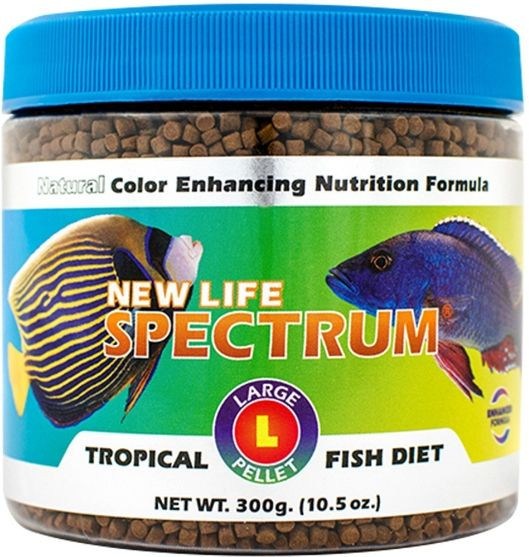 New Life Spectrum Tropical Fish Food Large Sinking Pellets (300 g)