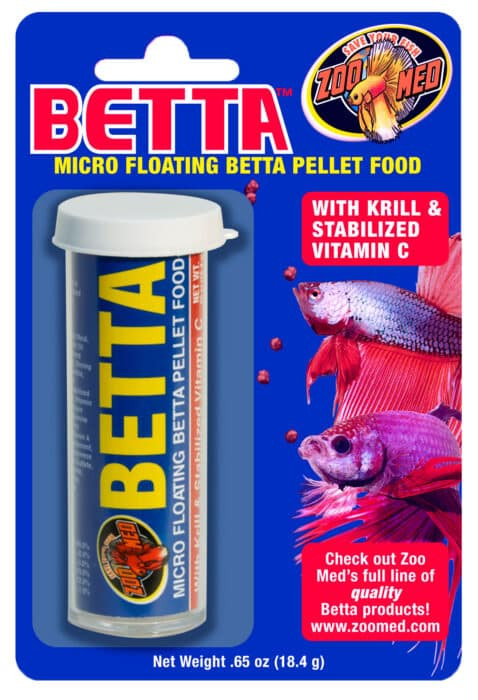 Zoo Med Aquatic Floating Betta Micro Food Pellets