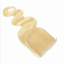 HUE 613 Blonde Body Wave Closure