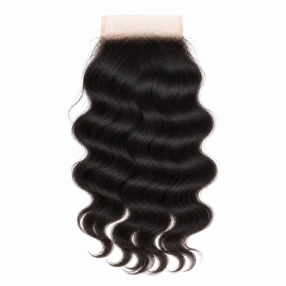 Cambodian Loose Deep Wave  4x4 Closure