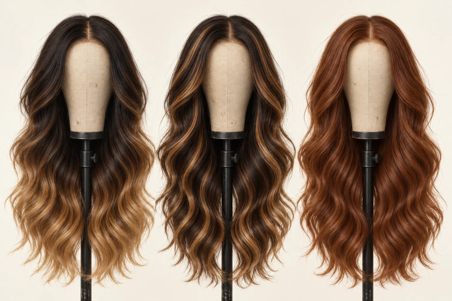 Ombré, streaks and full color illustrations