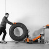 Pneumatic TBR & OTR tire spreader
