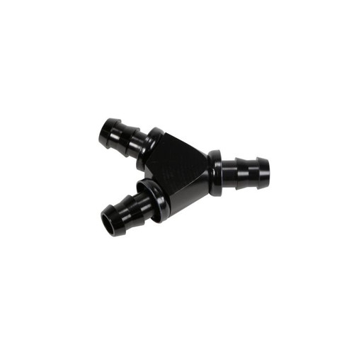 Fleece Performance Y-Barbed Fittings FPE-FIT-Y08-BLK