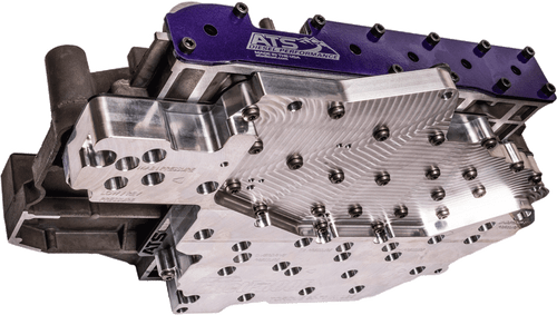 ATS 68Rfe Billet Channel Plate Valve Body Fits 2012-2018 6.7L Cummins With Solenoid Pack