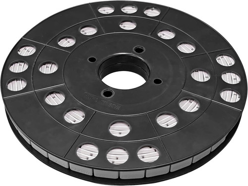 Counteract Steel Adhesive Wheel Weight 1/2oz. Zinc Plated Grey Powder Coated - 356 per roll SAWW-P12