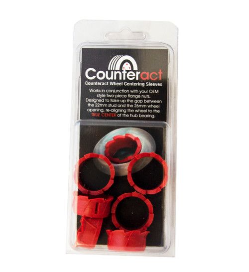 Counteract Wheel Centering Sleeves