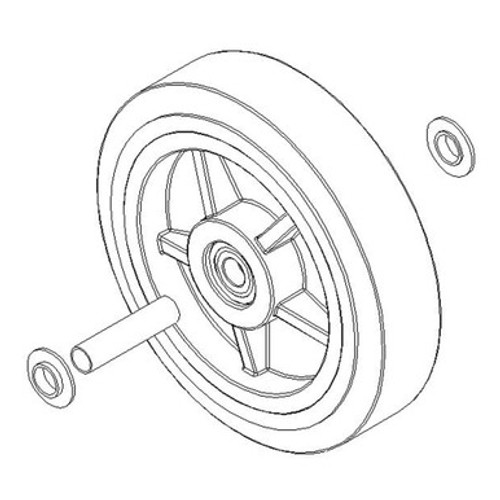 Rigid wheel (x2)