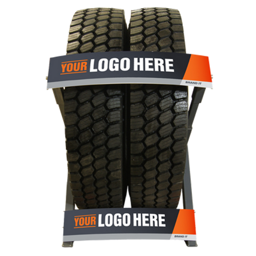 Standard tire display on wheels