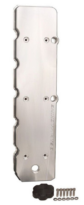 06 + Cummins Billet FLAT Top Valve Cover W/dual CCV Outlets No Logo Or Bean Machine Logo Billet Aluminum - Comes with Oil Cap Cover