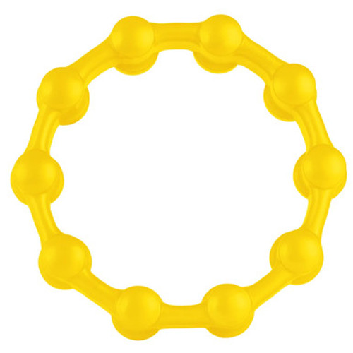 LUGLOCK One-piece wheel nut retaining ring and protective cap - Yellow 1 5/16 in (33 mm) x QTY 2 / Bag