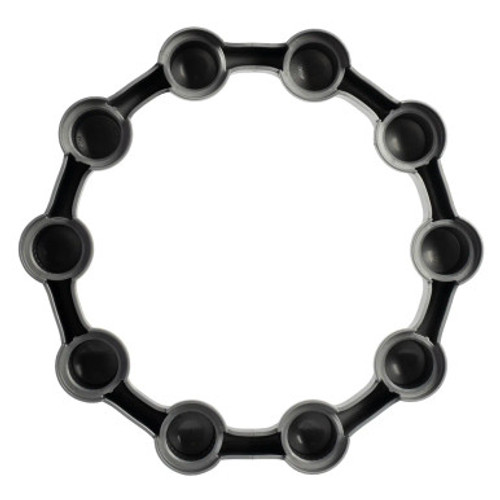 LUGLOCK One-piece wheel nut retaining ring and protective cap - Silver Grey 1 5/16 in (33 mm) x QTY 2 / Bag LUGLOCK One-piece wheel nut retaining ring and protective cap - Silver Grey 1 5/16 in (33 mm) x QTY 2 / Bag