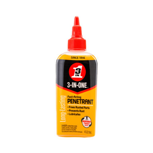 3-IN-ONE Fast-Acting Penetrant Drip Oil, 4 OZ (12 Pack)