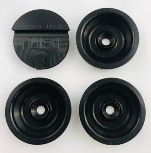 03-Up Cummins Billet Freeze Plugs - Black
