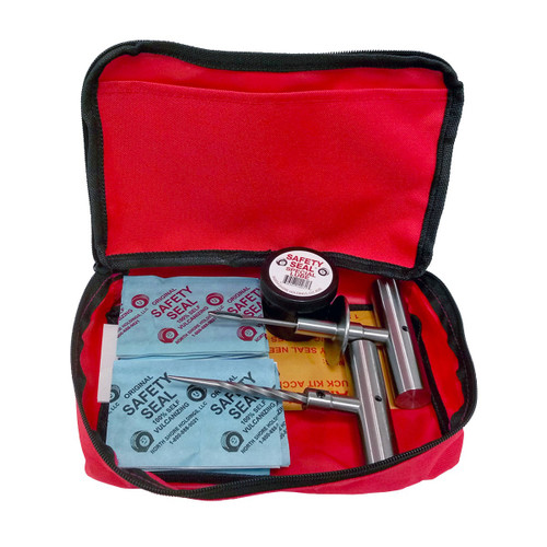 Safety Seal - Auto/LT deluxe combo bag, 30 slim of 4in (102mm) & 30 standard repairs of 4in (102mm)