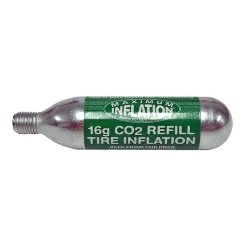 Safety Seal - ATV Replacement CO2 Cartridge, 16 g - 3/8 in (10 mm) thread