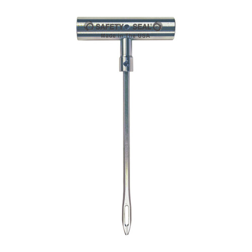 Safety Seal - T-handle, with heavy equip insertion needle