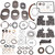ATS 4R100 Master Rebuild Kit Fits 1999-2002 7.3L Power Stroke