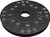Counteract Steel Adhesive Wheel Weight 1/2oz. Zinc Plated - Black Powder Coated - 356 per roll SAWW-B12