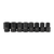 impulse 1" Impact Socket Set