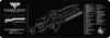 Winchester 94 gun rifle cleaning mat exploded drawing Winchester 94 gun rifle cleaning mat exploded drawing