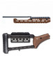 PewView Marlin End Cap Lever Pistol Caliber Pistol Grip Stock Set (Root Beer)